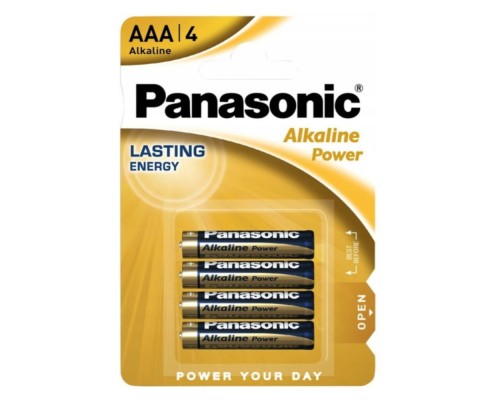 Батарейка Panasonic LR03/AAA Alkaline (4шт) (5410853039334)