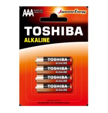 Батарейка Toshiba LR3 Red Alkaline (4шт) (4904530594922)