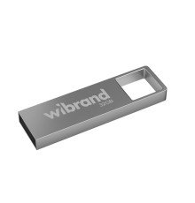 Флеш-накопичувач Wibrand USB 2.0 Shark 32Gb Silver (WI2.0/SH32U4S)