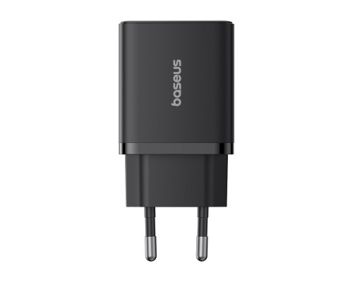Мережевий зарядний пристрій Baseus Cube Fast Charger C+U 30W EU Cluster Black (P10111404113-00)