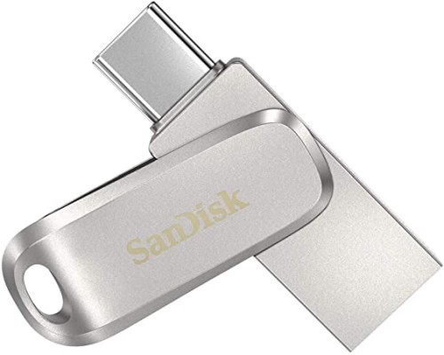 Флеш-накопичувач SanDisk USB 3.1 Ultra Dual Luxe Type-C 128Gb (150 Mb/s) (SDDDC4-128G-G46)
