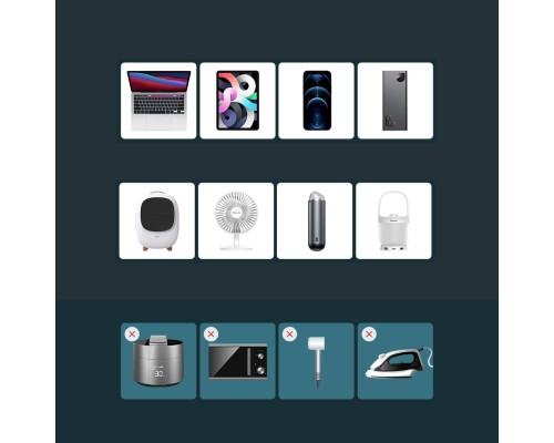 Автомобільний інвертор Baseus In-car Inverter 150W (220V CN/EU) Black (CRNBQ-A01)