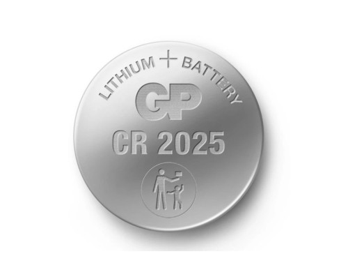 Батарейка GP CR2025 Lithium (5шт) (4891199001130)