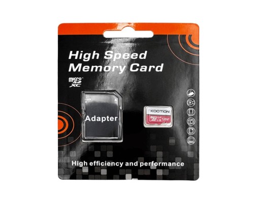 Карта пам'яті microSDXC (UHS-1) Kootion 128Gb class 10 A1 (adapter SD) (TF-128G-U1)