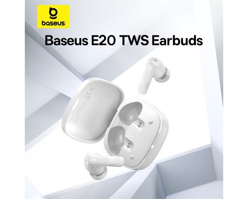 Бездротові навушники Baseus Bowie E20 True Wireless Earphones Stellar White (A00069700223-00)