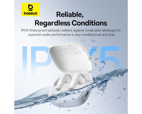 Бездротові навушники Baseus Bowie E20 True Wireless Earphones Stellar White (A00069700223-00)