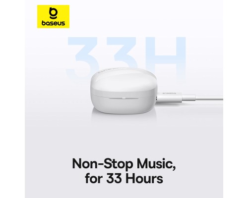 Бездротові навушники Baseus Bowie E20 True Wireless Earphones Stellar White (A00069700223-00)