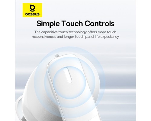 Бездротові навушники Baseus Bowie E20 True Wireless Earphones Stellar White (A00069700223-00)