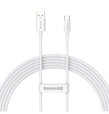 Кабель Baseus Superior Series Fast Charging Data Cable USB to Type-C 100W 2m Moon White (P10320102214-03)