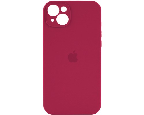 Чохол для смартфона Silicone Full Case AA Camera Protect for Apple iPhone 13 35,Maroon (FullAAi13-35)