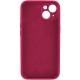 Чохол для смартфона Silicone Full Case AA Camera Protect for Apple iPhone 13 35,Maroon (FullAAi13-35)