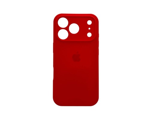 Чохол для смартфона Silicone Full Case AA Camera Protect for Apple iPhone 17 Pro 11,Red (FullAAi17P-11)