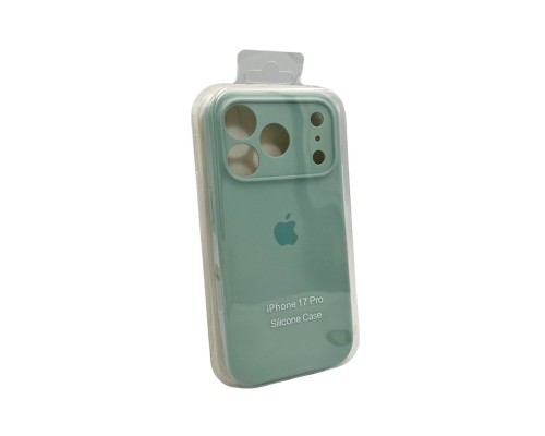 Чохол для смартфона Silicone Full Case AA Camera Protect for Apple iPhone 17 Pro 13,Turquoise (FullAAi17P-13)