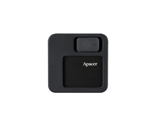 Портативний SSD Apacer AS714 512GB USB 3.2 Gen.2 Read/Write 1000MB/s Black (AP512GAS714B-1)