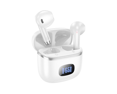 Бездротові навушники HOCO EQ1 Music guide true wireless BT headset White (6931474798503)