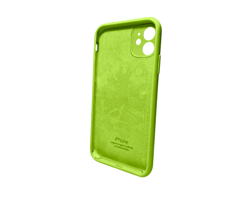 Чохол для смартфона Silicone Full Case AA Camera Protect for Apple iPhone 11 Pro кругл 24,Shiny Green (FullAAKPi11P-24)