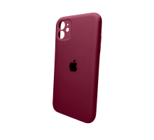 Чохол для смартфона Silicone Full Case AA Camera Protect for Apple iPhone 11 Pro кругл 47,Plum (FullAAKPi11P-47)