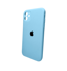 Чохол для смартфона Silicone Full Case AA Camera Protect for Apple iPhone 11 Pro кругл 44,Light Blue (FullAAKPi11P-44)