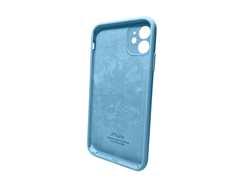 Чохол для смартфона Silicone Full Case AA Camera Protect for Apple iPhone 11 Pro кругл 44,Light Blue (FullAAKPi11P-44)