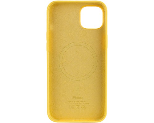 Чохол для смартфона Silicone Full Case AAA MagSafe IC for iPhone 14 Pro Sunglow (Orig14PSunglow)