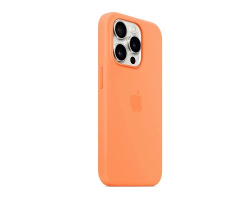 Чохол для смартфона Silicone Full Case AAA MagSafe IC for iPhone 15 Orange (Orig15Orange)