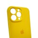Чохол для смартфона Silicone Full Case AA Camera Protect for Apple iPhone 16 Pro 56,Sunny Yellow (FullAAi16P-56)