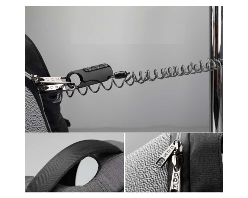 Рюкзак Tigernu D-83351 15.6" Black Grey (D-83351BlGr)