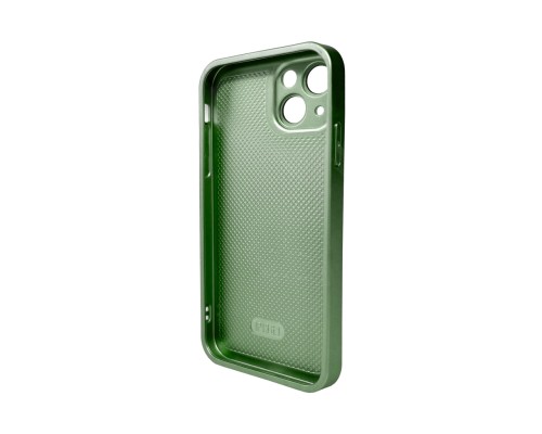 Чохол для смартфона AG Glass Matt Frame Color Logo for Apple iPhone 13 Light Green (AGMattFrameiP13LGreen)