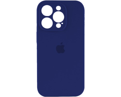 Чохол для смартфона Silicone Full Case AA Camera Protect for Apple iPhone 15 Pro 39,Navy Blue (FullAAi15P-39)