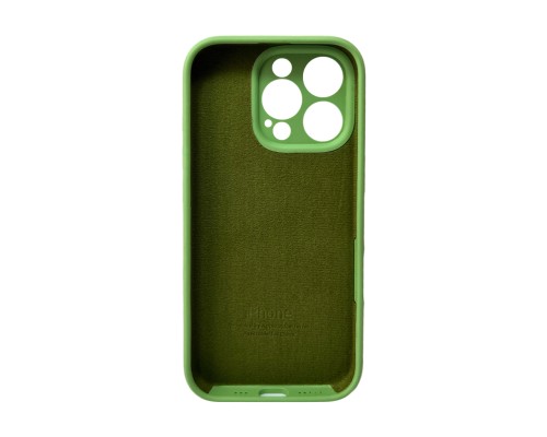 Чохол для смартфона Silicone Full Case AA Camera Protect for Apple iPhone 16 1,Mint (FullAAi16-1)