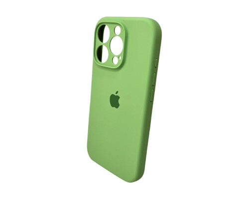 Чохол для смартфона Silicone Full Case AA Camera Protect for Apple iPhone 16 1,Mint (FullAAi16-1)