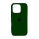 Чохол для смартфона Silicone Full Case AA Open Cam for Apple iPhone 16 Pro 31,Dark Green (FullOpenAAi16P-31)