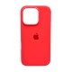 Чохол для смартфона Silicone Full Case AA Open Cam for Apple iPhone 16 Pro 50,Pink Orange (FullOpenAAi16P-50)