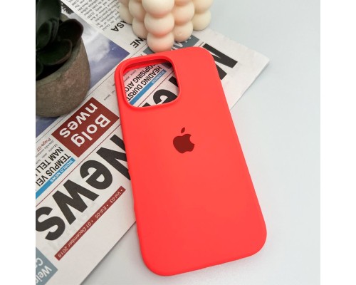 Чохол для смартфона Silicone Full Case AA Open Cam for Apple iPhone 16 Pro Max 43,Berry Red (FullOpenAAi16PM-43)