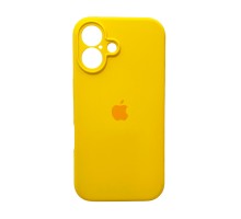 Чохол для смартфона Silicone Full Case AA Camera Protect for Apple iPhone 16 33,Canary Yellow (FullAAi16-33)