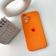 Чохол для смартфона Silicone Full Case AA Camera Protect for Apple iPhone 16 34,Papaya (FullAAi16-34)