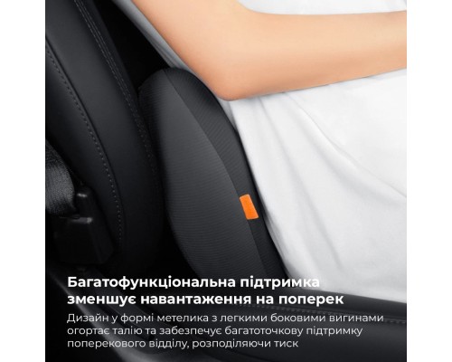Подушка підголівник Baseus ComfortRide Series Car Cooling Headrest Cluster Black (C20036402111-00)