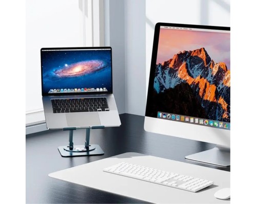 Підставка для ноутбука Baseus UltraStable Pro Series Rotatable and Foldable Laptop Stand (Three-Fold Version) Space Grey (B10059900811-01)