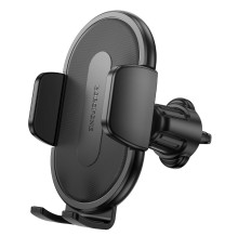 Автотримач для телефона BOROFONE BH133 Rio push-type car holder (air outlet) Black (6941991120664)