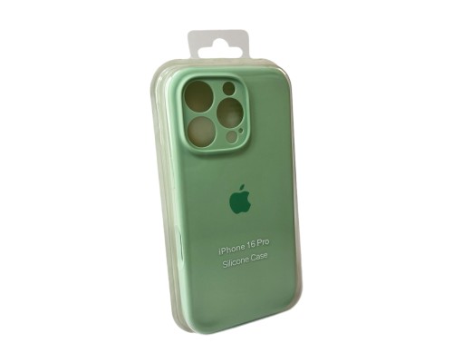 Чохол для смартфона Silicone Full Case AA Camera Protect for Apple iPhone 16 Pro 51,Avokado Green (FullAAi16P-51)
