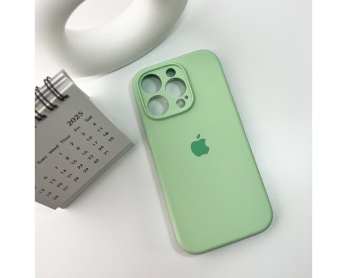 Чохол для смартфона Silicone Full Case AA Camera Protect for Apple iPhone 16 Pro 51,Avokado Green (FullAAi16P-51)