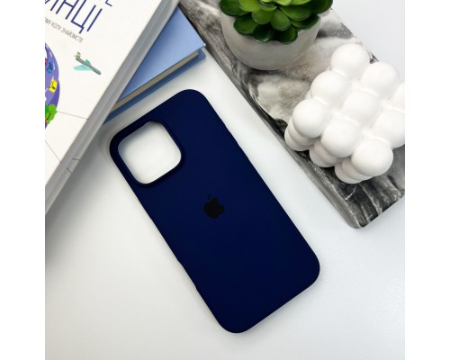 Чохол для смартфона Silicone Full Case AA Open Cam for Apple iPhone 16 Pro 39,Navy Blue (FullOpeAAi16P-39)