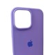 Чохол для смартфона Silicone Full Case AA Open Cam for Apple iPhone 16 Pro Max 26,Elegant Purple (FullOpeAAi16PM-26)