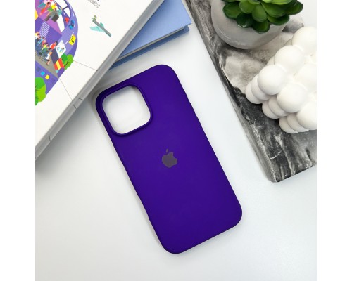 Чохол для смартфона Silicone Full Case AA Open Cam for Apple iPhone 16 Pro Max 22,Dark Purple (FullOpeAAi16PM-22)