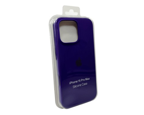 Чохол для смартфона Silicone Full Case AA Open Cam for Apple iPhone 16 Pro Max 22,Dark Purple (FullOpeAAi16PM-22)