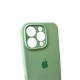 Чохол для смартфона Silicone Full Case AA Camera Protect for Apple iPhone 16 Pro Max 51,Avokado Green (FullAAi16PM-51)