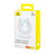 Кабель Baseus Gem Fast-Charging Data Cable USB-C to iP 20W 1m Galaxy Blue (P10373001311-00)