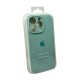 Чохол для смартфона Silicone Full Case AA Camera Protect for Apple iPhone 16 Pro 48,Sky Blue (FullAAi16P-48)