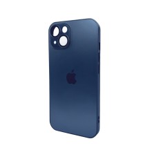 Чохол для смартфона AG Glass Matt Frame Color Logo for Apple iPhone 15 Navy Blue (AGMattFrameiP15Blue)