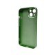 Чохол для смартфона AG Glass Matt Frame Color Logo for Apple iPhone 15 Light Green (AGMattFrameiP15LGreen)